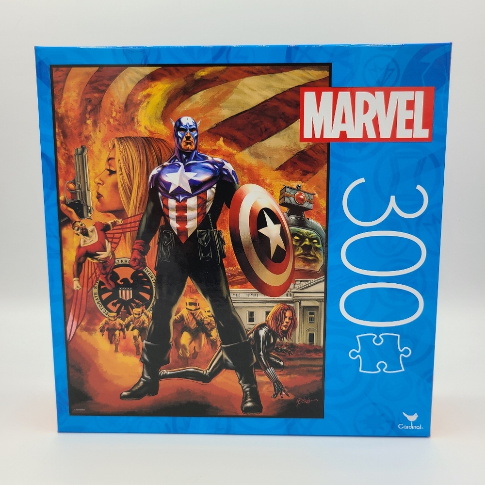 Marvel Captain America Puzzle / 300 Pieces
